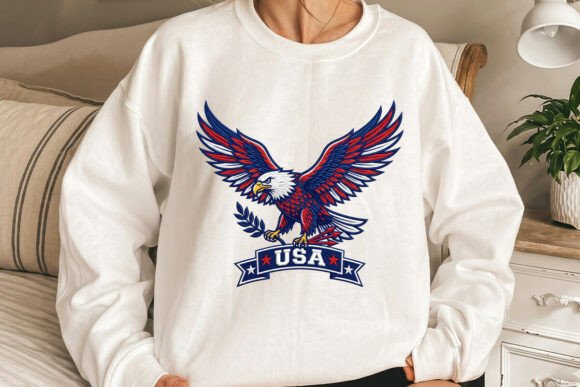 Download Patriotic American Bald Eagle Design PNG - Bald eagle design Collection