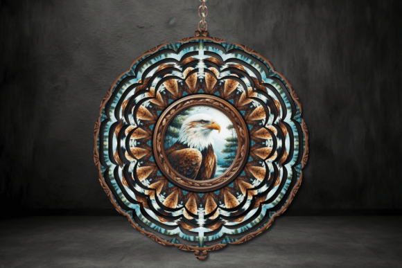 Download Bald Eagle Wind Spinner - Premium Bundle